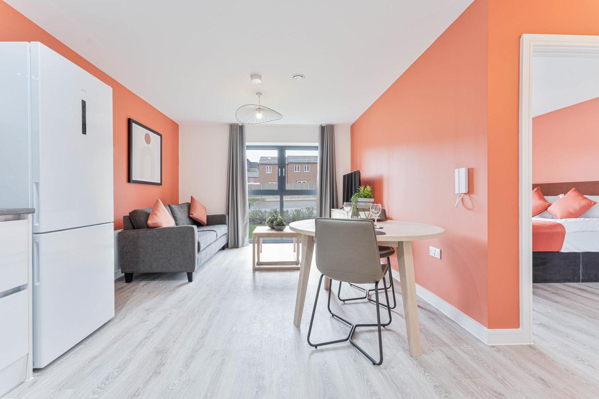 Stayzeni, Hardwick House Derby 1 Bed Apartment 외부 사진