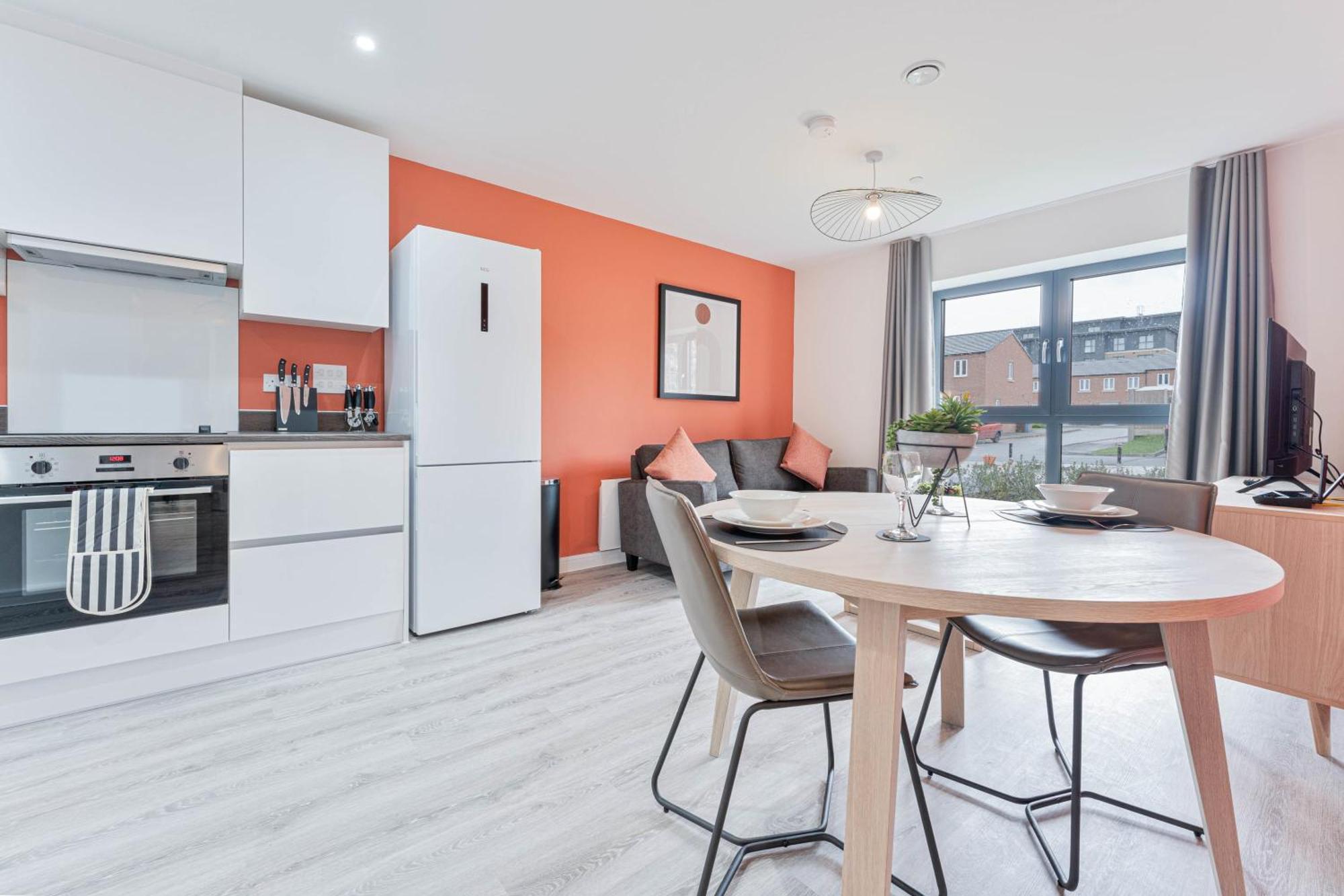 Stayzeni, Hardwick House Derby 1 Bed Apartment 외부 사진